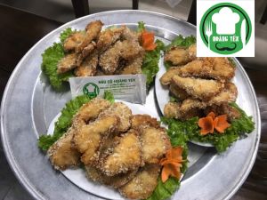 Cá diêu hồng chiên xù