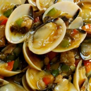 Ngao nướng sa tế