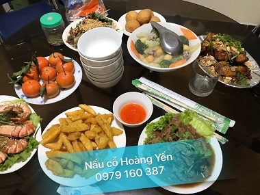 NẤU CỖ TẠI NHÀ Ở THÁI THỊNH 1, ĐỐNG ĐA, HÀ NỘI