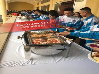 TIỆC BUFFET TẠI TRƯỜNG CAO ĐẲNG CƠ ĐIỆN HÀ NỘI, 111 PHAN TRỌNG TUỆ, THANH TRÌ, HÀ NỘI